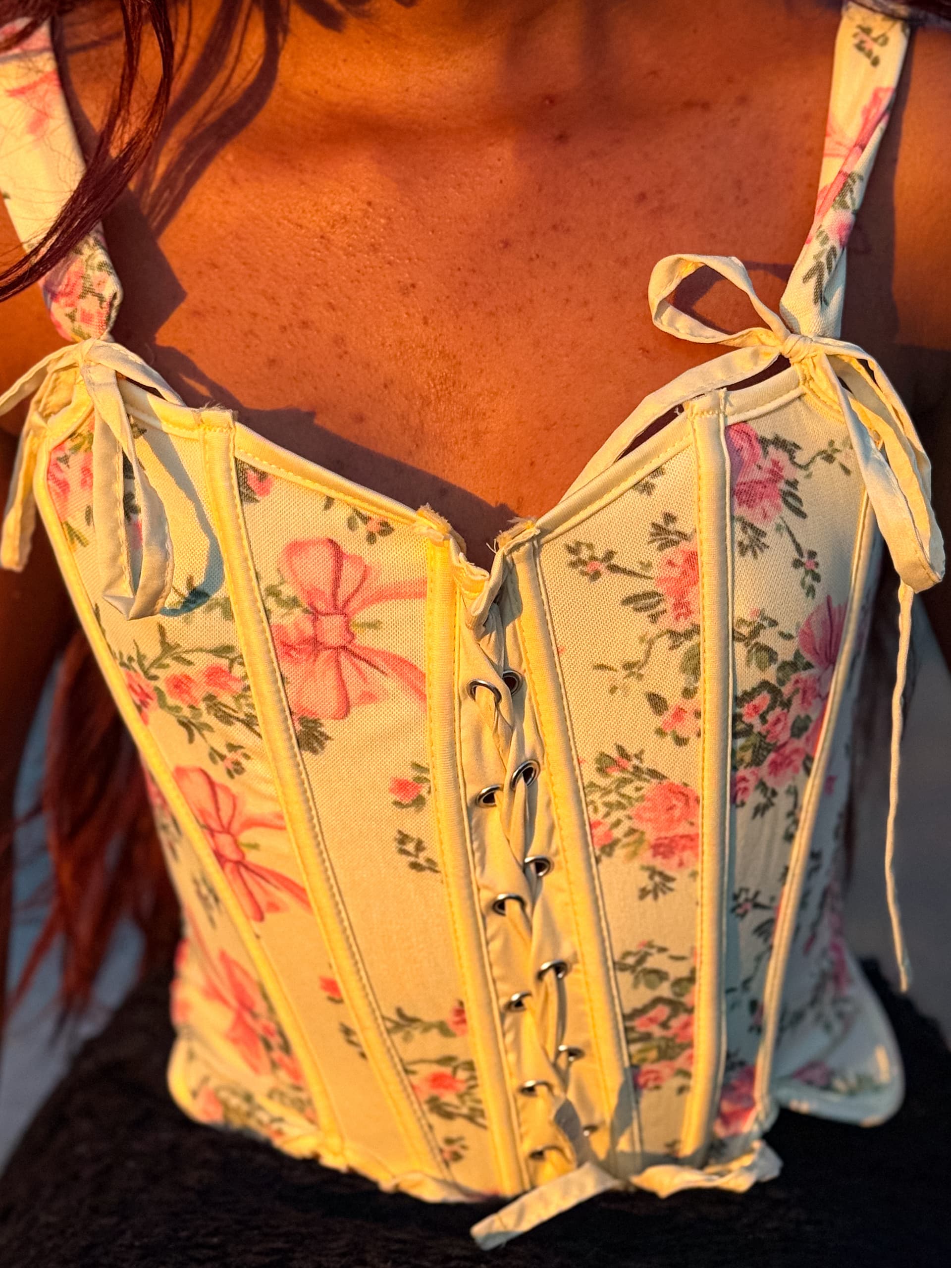 Rosé Garden Corset