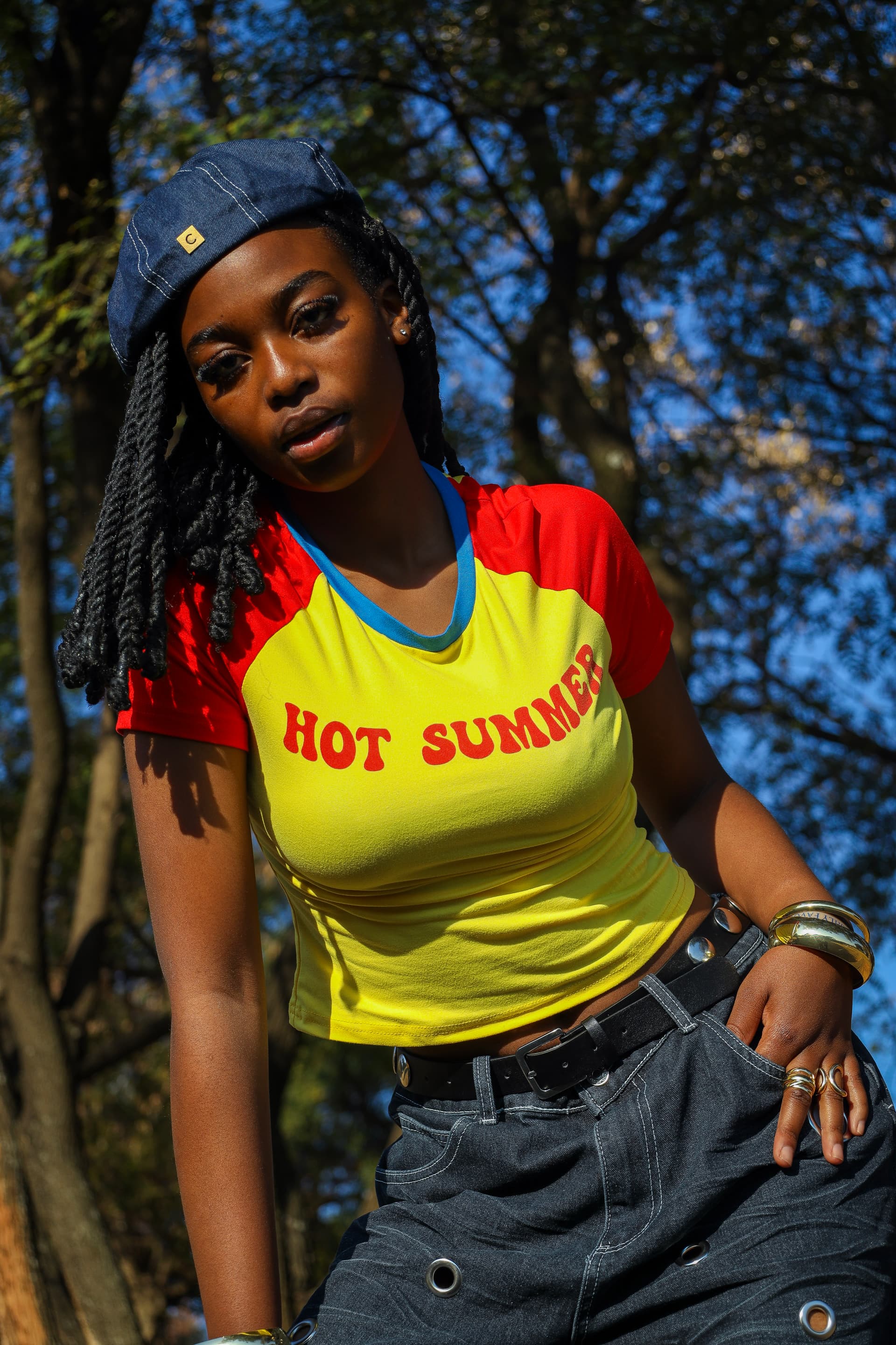 Sunset Ringer Tee