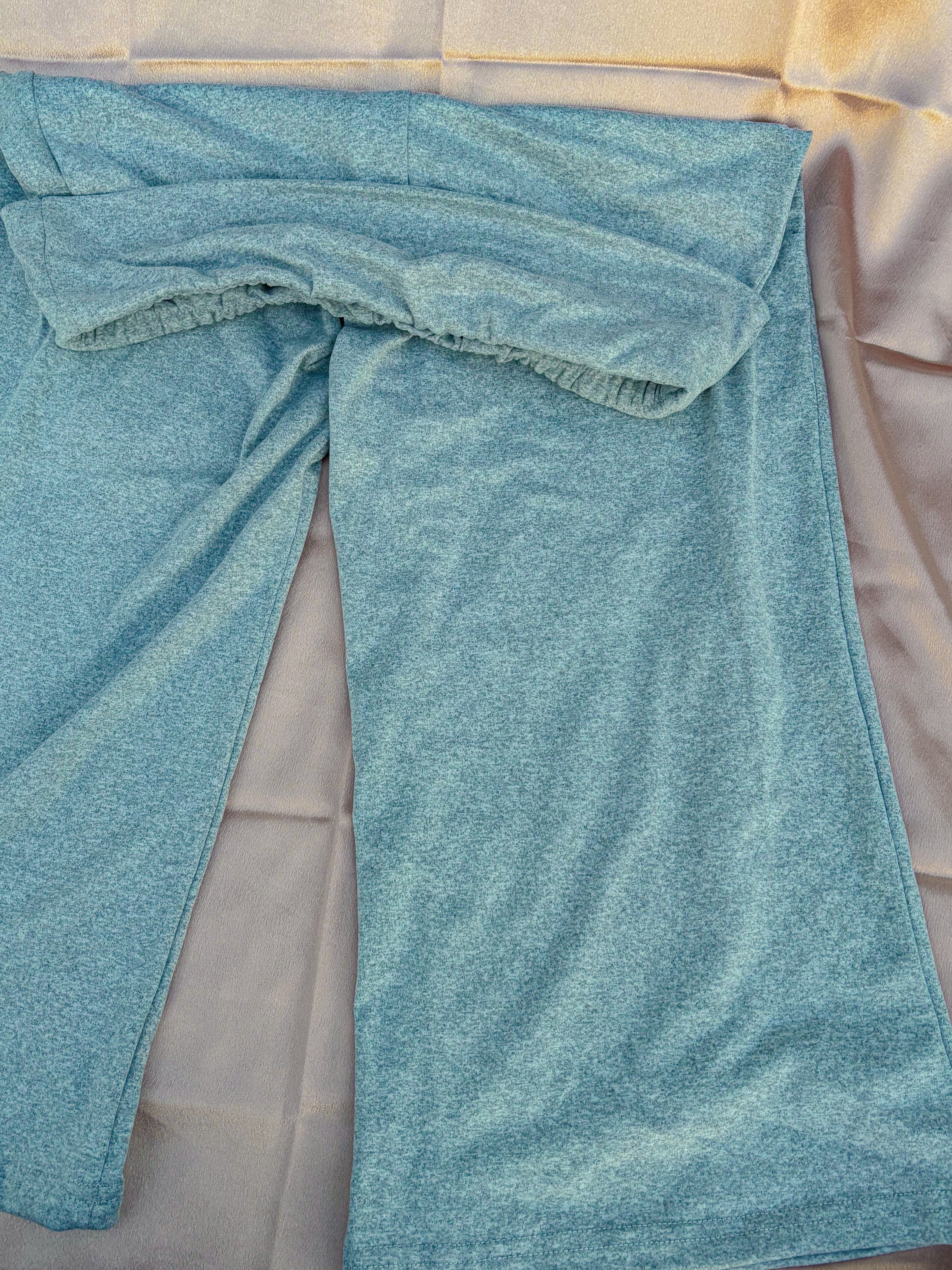 High Waist , Wide leg Capris Pants