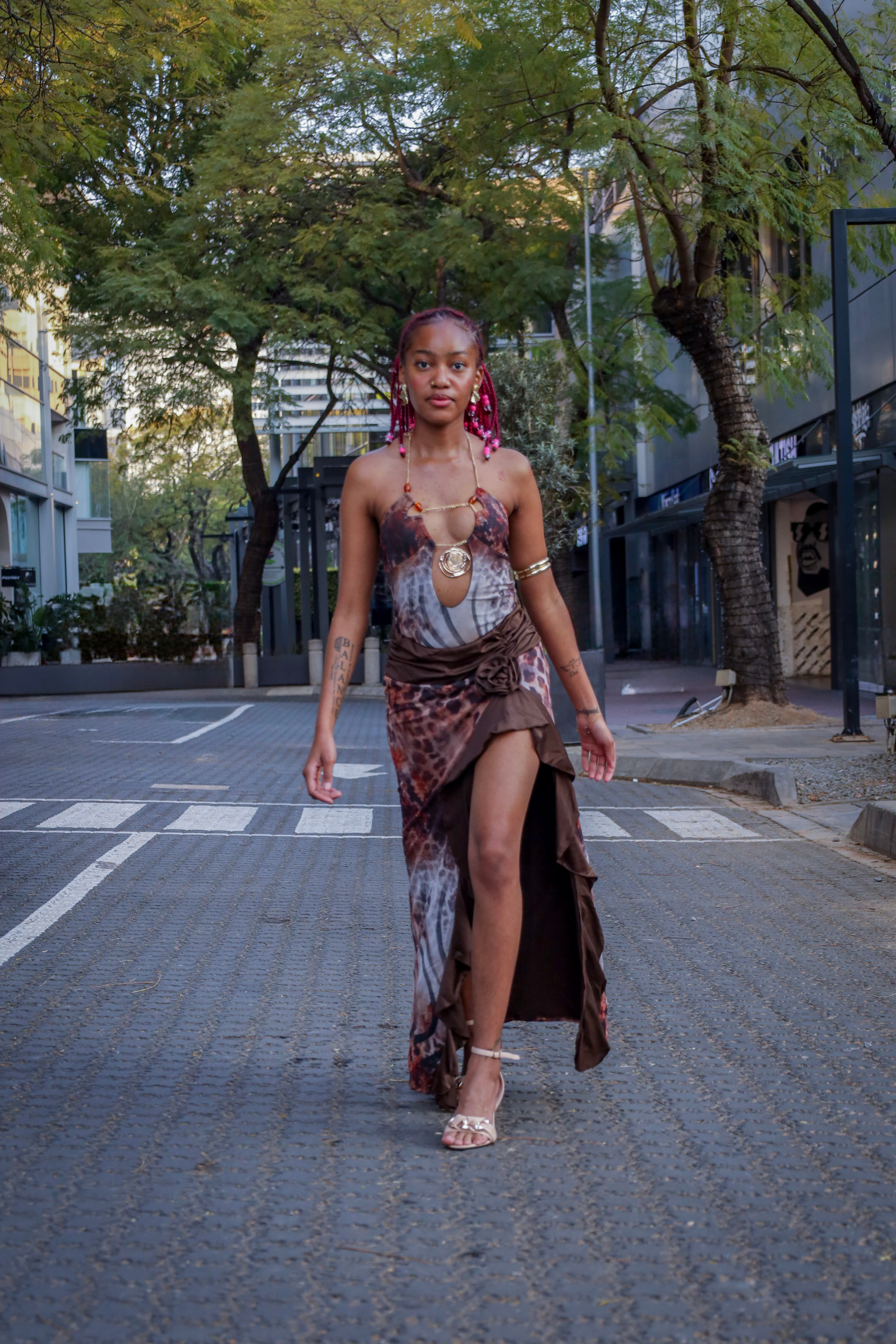 Sahara Rose Maxi Skirt